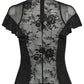 Punk Rave Gothic Applique Top