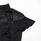 Punk Rave Gothic Applique Top