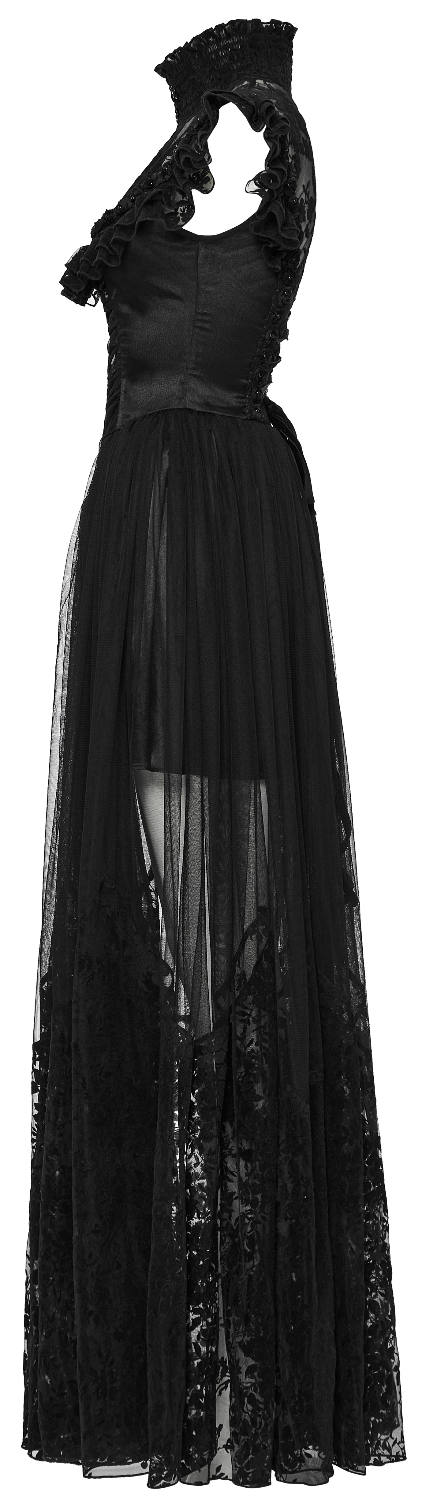 Punk Rave Seraphina Goth Flying-Sleeve Dress