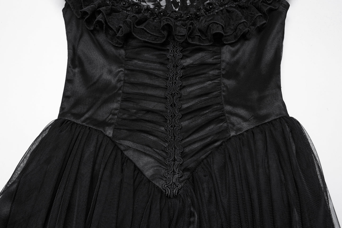 Punk Rave Seraphina Goth Flying-Sleeve Dress