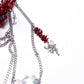 Punk Rave Effie Gorgeous Red Crystal Headband
