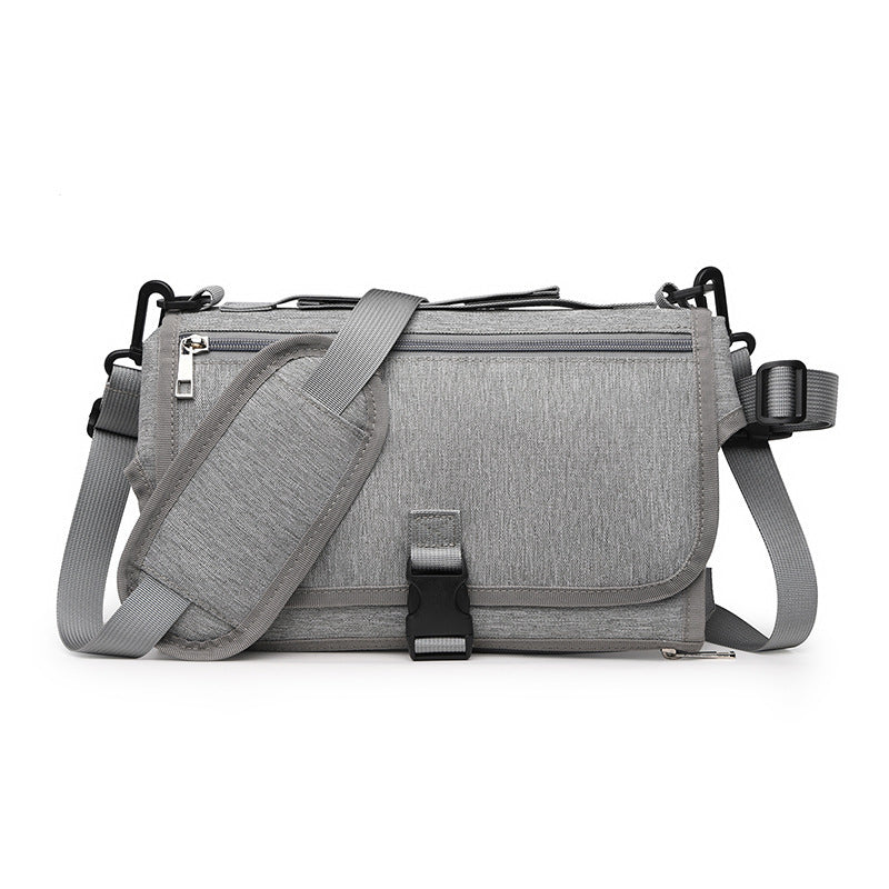 Portable Baby Nappy Pad, Multifunctional Outdoor Travel Folding Diaper Bag