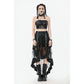 Dark in Love Ravena Buckled Faux Leather Corset Top