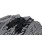Dark in Love Elsbeth Gothic Lolita Striped Blouse with Skull Pendant Collar