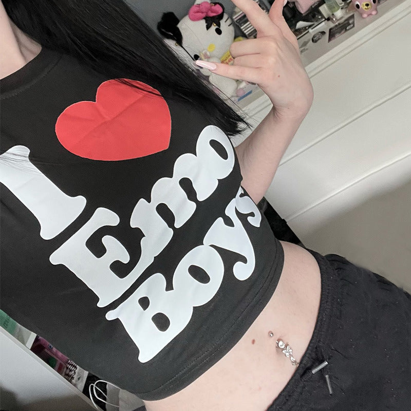 I Love Emo Boys! Women's T-Shirt