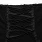 Punk Rave Belladonna Goth Rose Fishtail Skirt