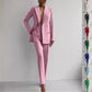 Vireous Women's Classic Trouser Suit, Business Suit, Multi Colours
