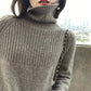 High TurtleNeck Women's Ribbed Knit Sweater