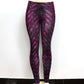 Barbarella Leggings, High Waist 'Iron Weave' Design Workout Pants