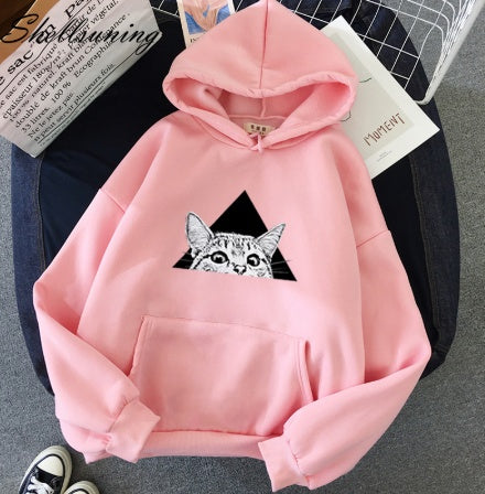 Women's 'Peeking Pussy' Hoodie