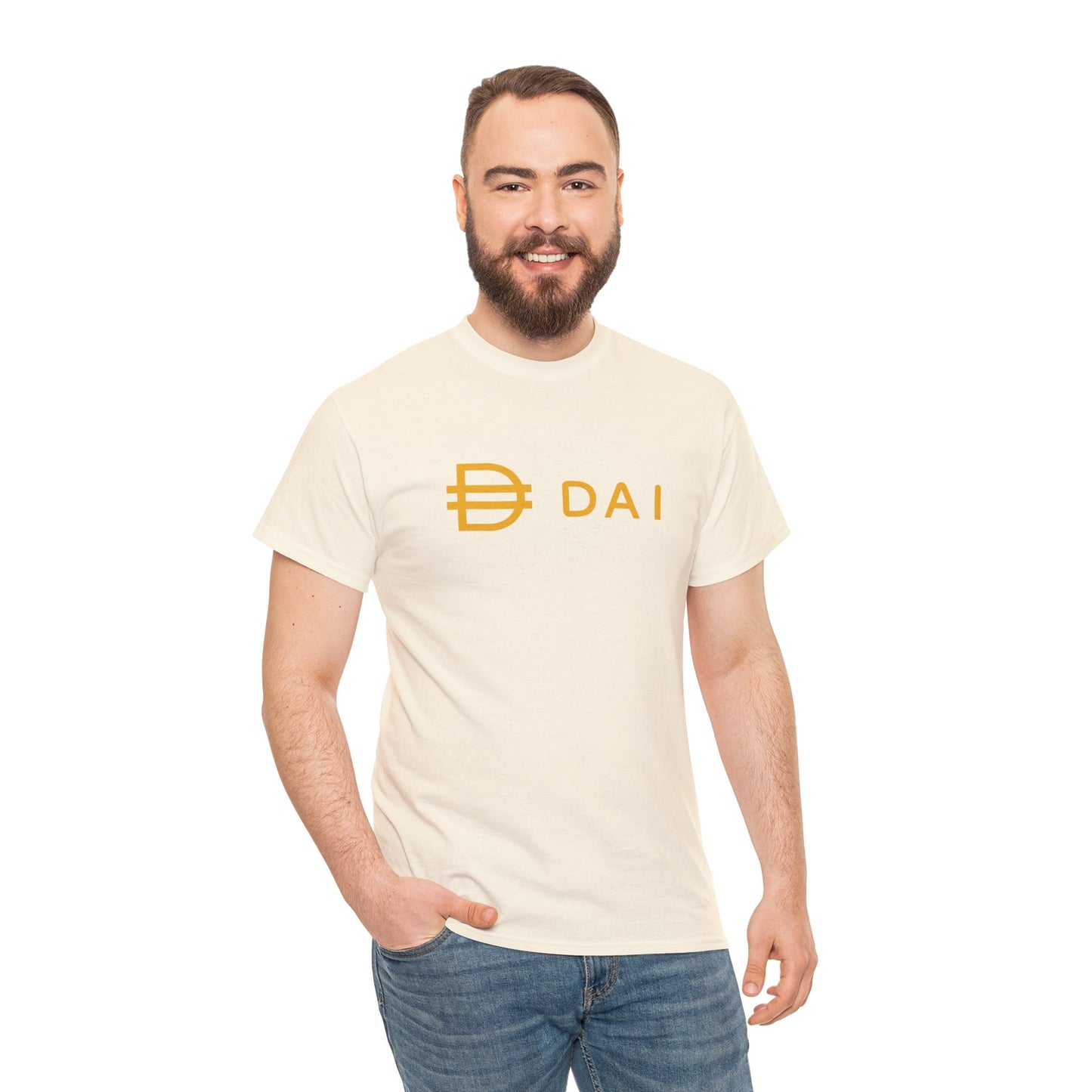 Dai #DAI Crypto Unisex Heavy Cotton T-Shirt