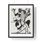 Mary Wigman's Dance (1933) by Ernst Ludwig Kirchner, from the Original, Framed Art Print