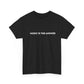 'Music Is The Answer' Heavy Cotton T-Shirt