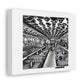 High Definition Photo Of The Inside of a Waffle House 'Designed by AI' Art Print on Canvas