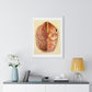 Brain Posterior View, Colour Lithograph by Brocades Great Britain, from the Original,  Framed Art Print