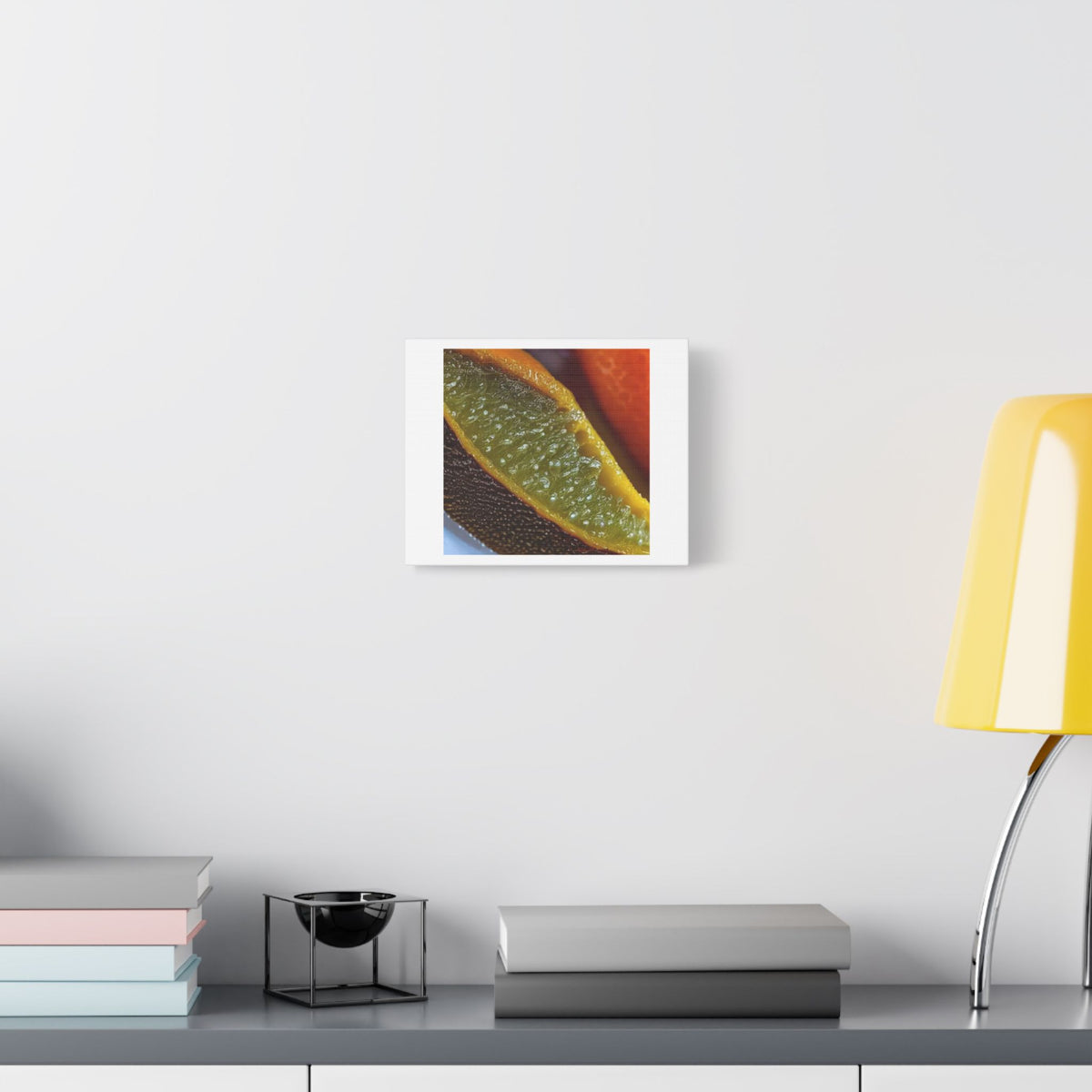 Abstract Citrus Fruits, Decor Art Print on Canvas