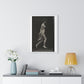 Woman Skipping, Collotype after Eadweard Muybridge (1887) from the Original, Wooden Framed Print