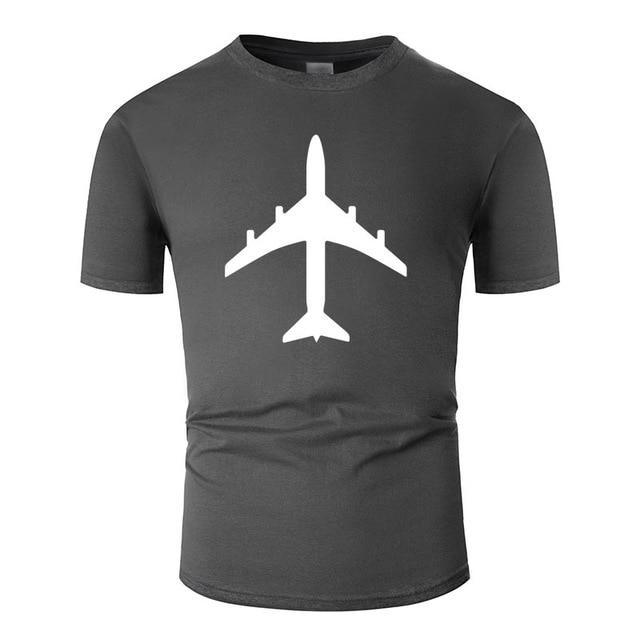 Airliner Design 100% Cotton T-Shirt