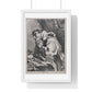 Saint Francis of Assisi in Ecstasy, from the Original Etching, Framed Art Print