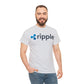 Ripple #XRP #XRPthestandard Crypto Unisex Heavy Cotton T-Shirt