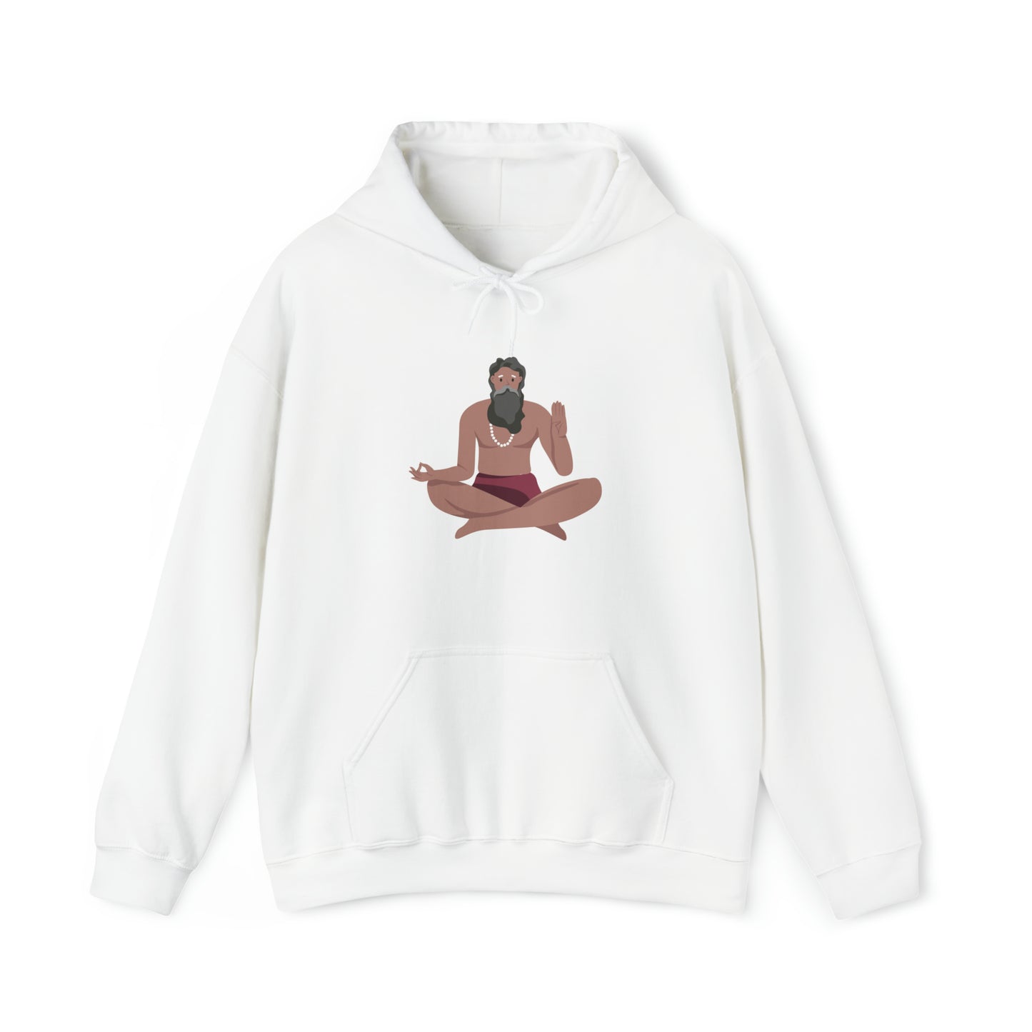 Practicing Spirituality Meditation and Yoga Heavy Blend™ Hooded Sweatshirt