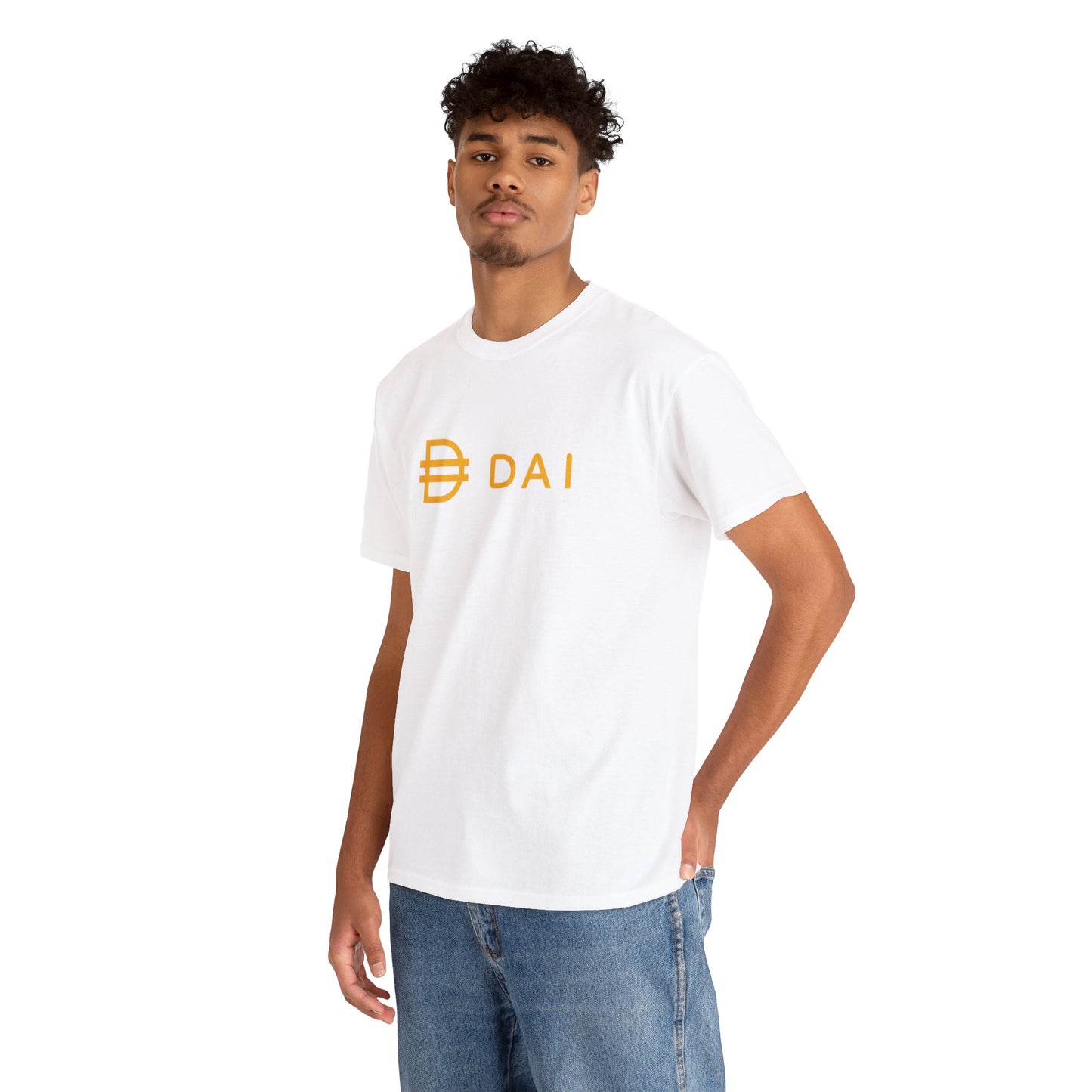 Dai #DAI Crypto Unisex Heavy Cotton T-Shirt