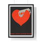 Human Concern, Personal Torment, Poster Art, from the Original, Framed Art Print