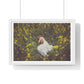 Asleep in the Rapeseed Field 'Designed by AI' Framed Art Print