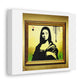 Mona Lisa, Style of Banksy digital art 'Designed by AI' on Canvas