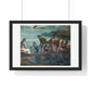 The Raphael Cartoons: The Miraculous Draught of Fishes (1515–1516) from the Original, Framed Art Print