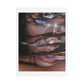 Glitch in the Matrix, Fashion Art Print on Canvas, Stretched
