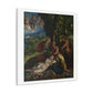 Mythological Scene (1524) by Dosso Dossi (Giovanni di Niccolò de Lutero) from the Original, Print on Canvas