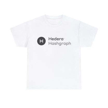 Hedera Hashgraph #HBAR Crypto Unisex Heavy Cotton T-Shirt