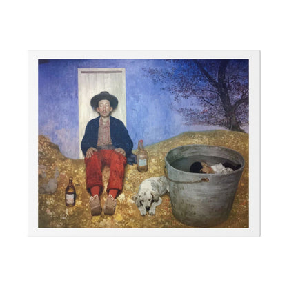 How the West Was Won 'Designed by AI' Canvas Art Print