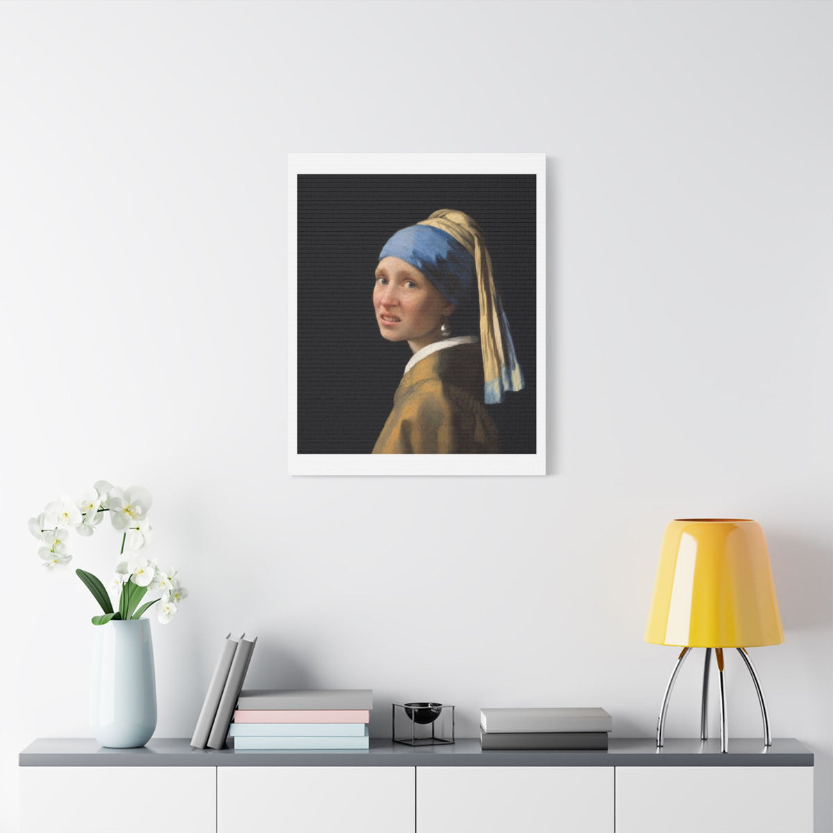 Liberal Woman from the Paris Riots (2026)  Art Print on Satin Canvas, Stretched