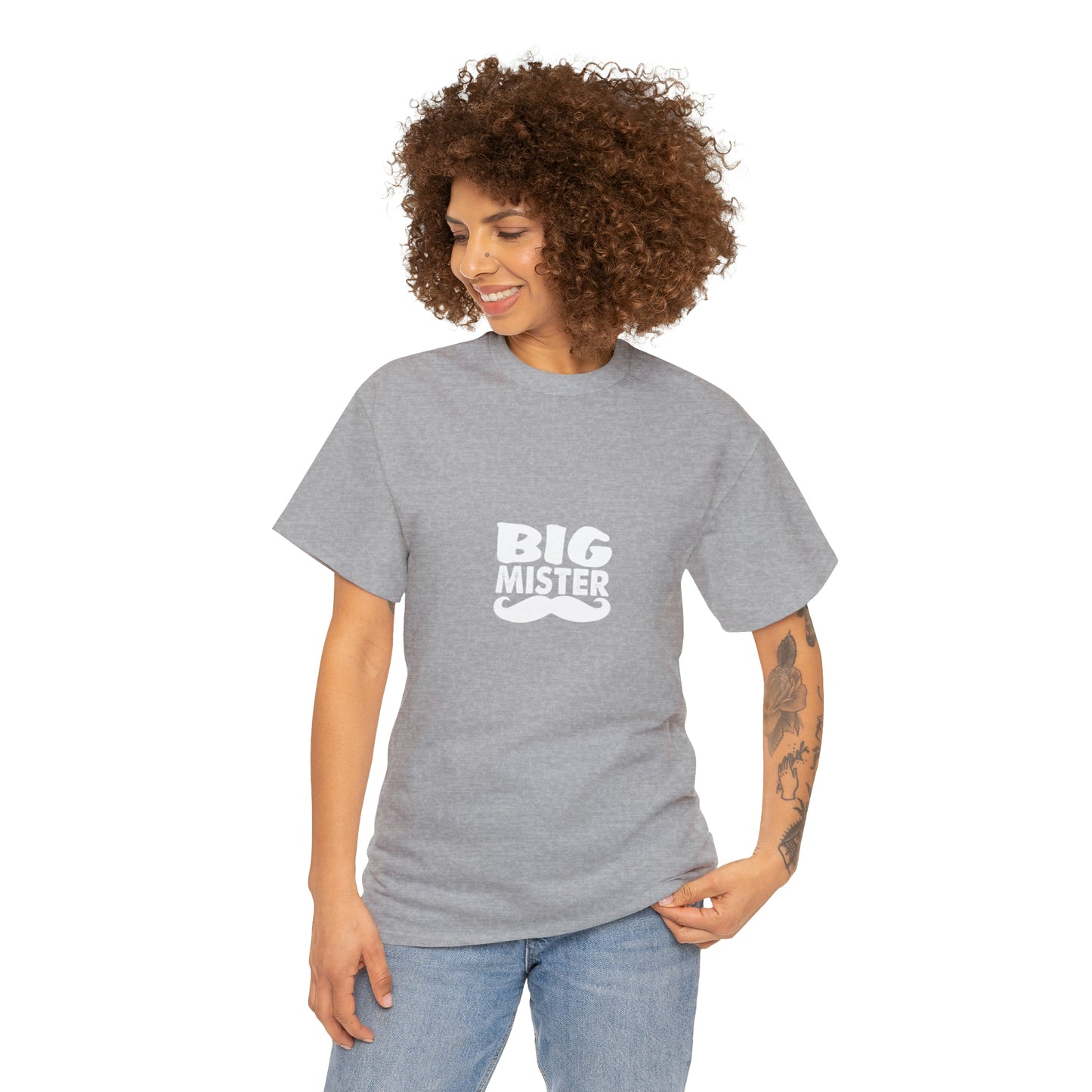 Big Mister, Funny Moustache Alpha Male T-Shirt