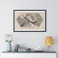 God Schept de Zon en de Maan (1626) by Francesco Villamena and Rafaël, from the Original, Framed Art Print