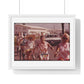 Tricycle Club at the Century Village Retirement Community (circa 1973) Vintage Photography by Flip Schulke, Framed Print