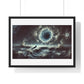 Dirge of the Abyss 'Designed by AI' Framed Art Print