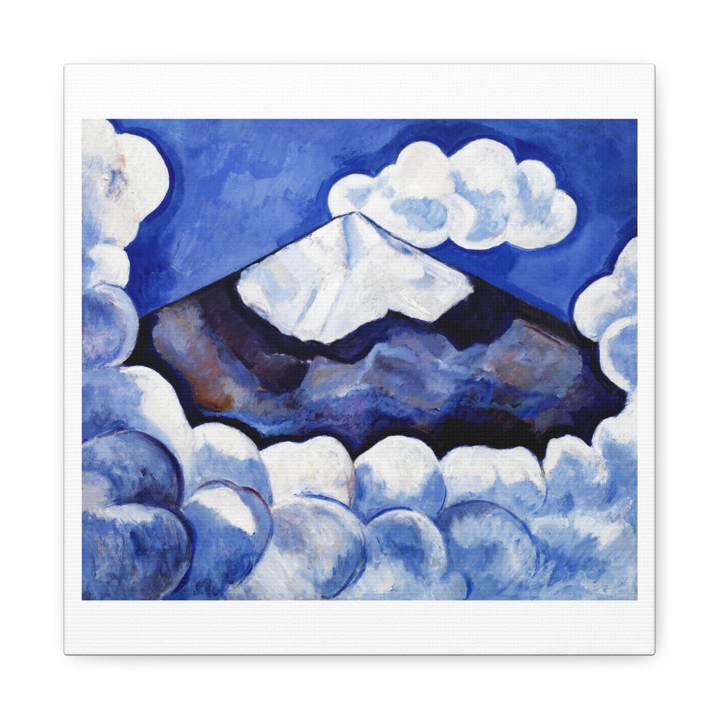 Popocatepetl, Spirited Morning, Mexico (1932) by Marsden Hartley Canvas Art Print from the Original