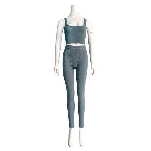 Women's Two-Piece Set Gym Active Wear