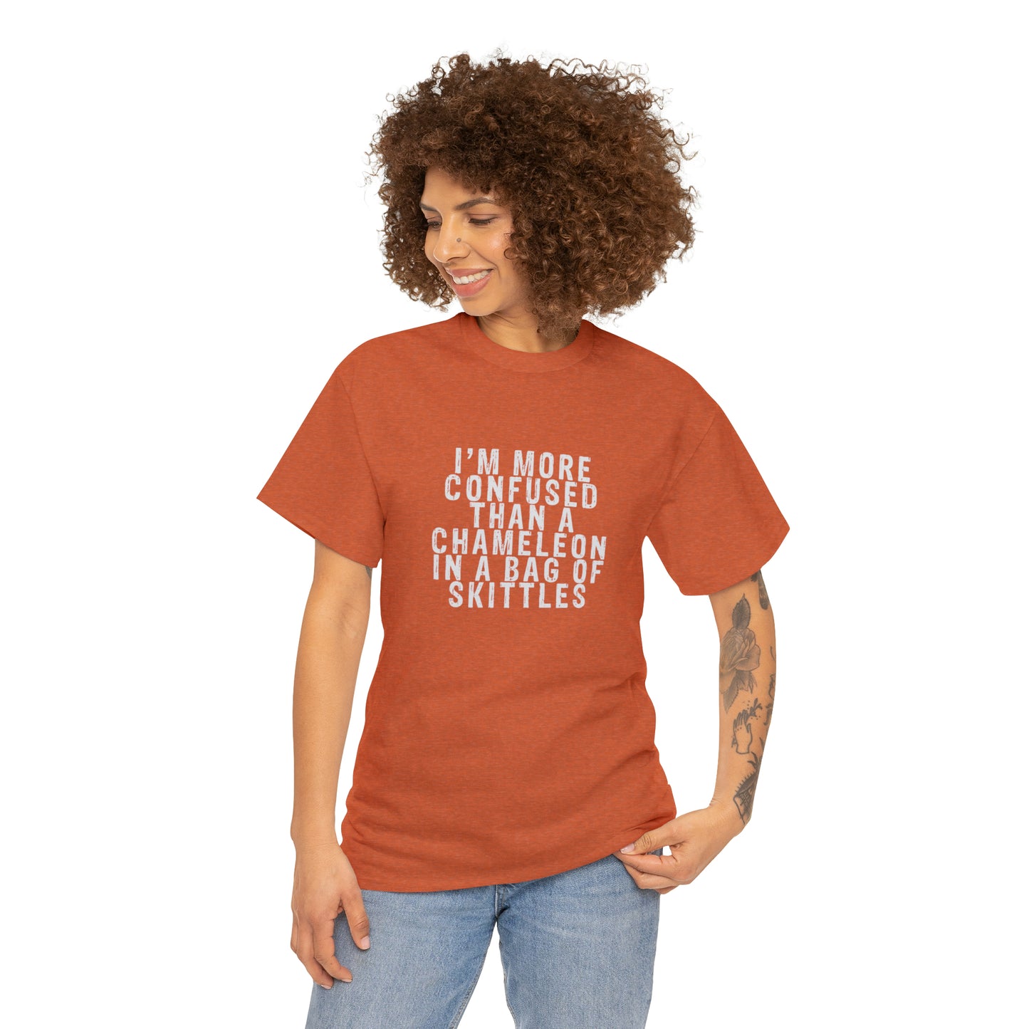 I'm More Confused Than a Chameleon Funny T-Shirt