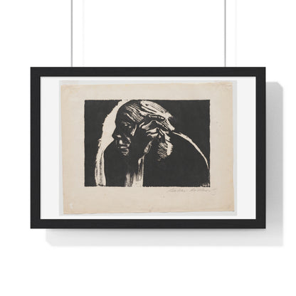 Self Portrait (1924) by Käthe Kollwitz, from the Original, Framed Art Print