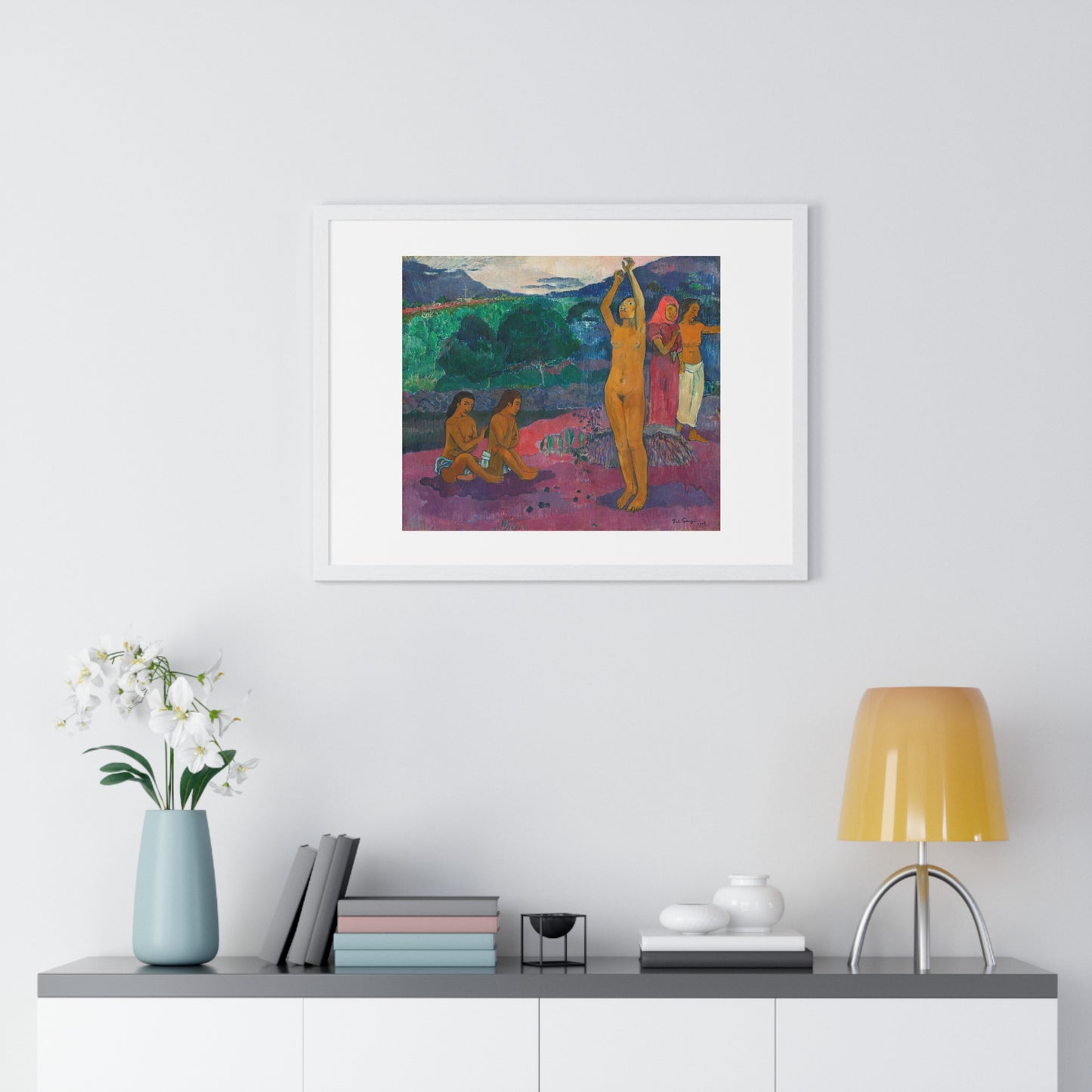 The Invocation (1903) by Paul Gauguin, from the Original, Framed Print