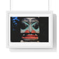 Totem Poles and Masks, from the Original, Framed Art Print