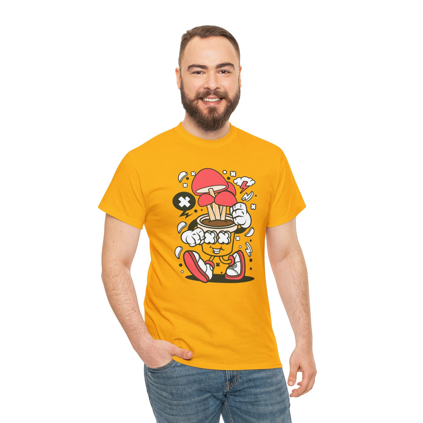 Mushroom Cartoon T-Shirt