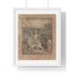 Goddess Jagadhatri (1870-1880) from the Original, Framed Art Print