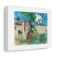 Paradise Lost (circa 1890) by Paul Gauguin, from the Original, Art Print on Canvas