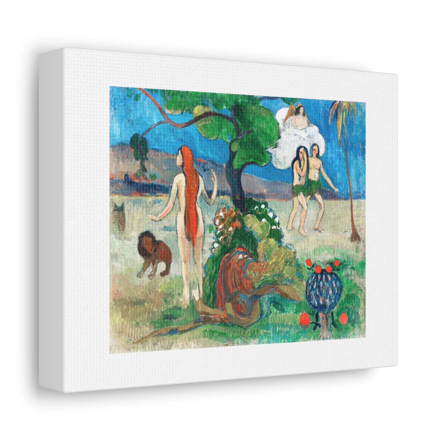 Paradise Lost (circa 1890) by Paul Gauguin, from the Original, Art Print on Canvas