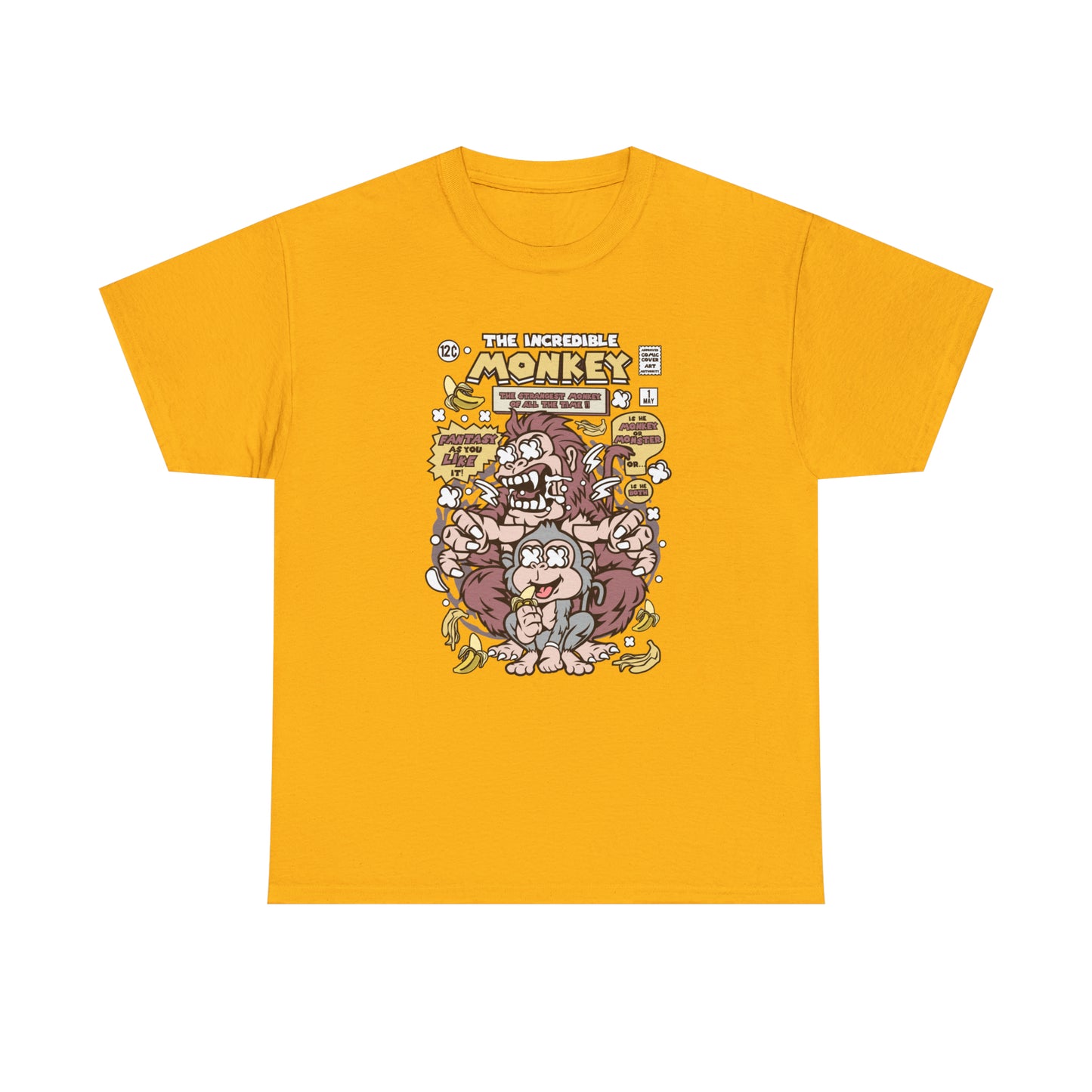 The Incredible Monkey Cartoon T-Shirt